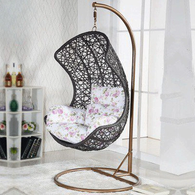 Outdoor Leisure Comfortable Swing Hanging Basket, Rocking Chair Size Apartment Indoor Bird's Nest Hanging Basket
