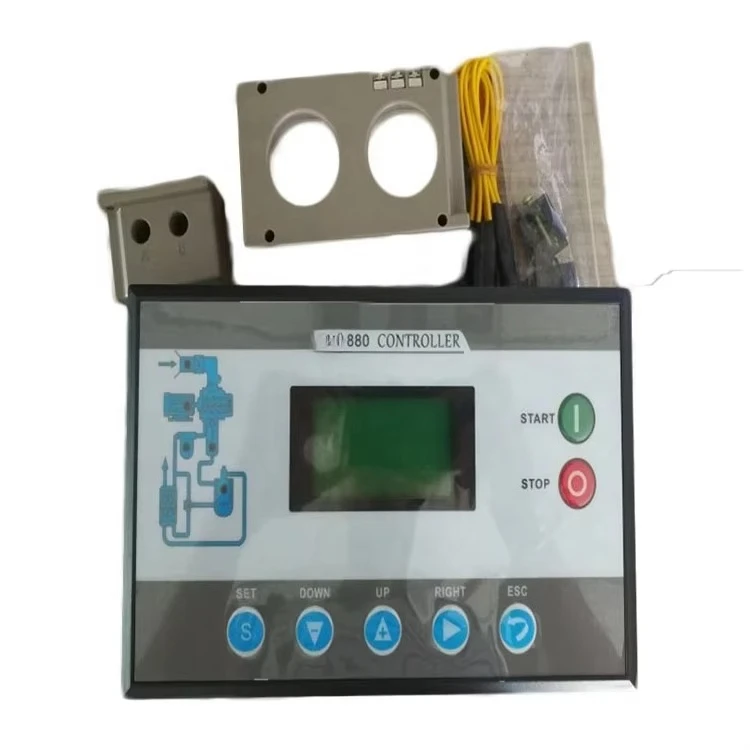Screw Air Compressor Parts MAM 880 PLC Controller Panel with Wiring Diagram