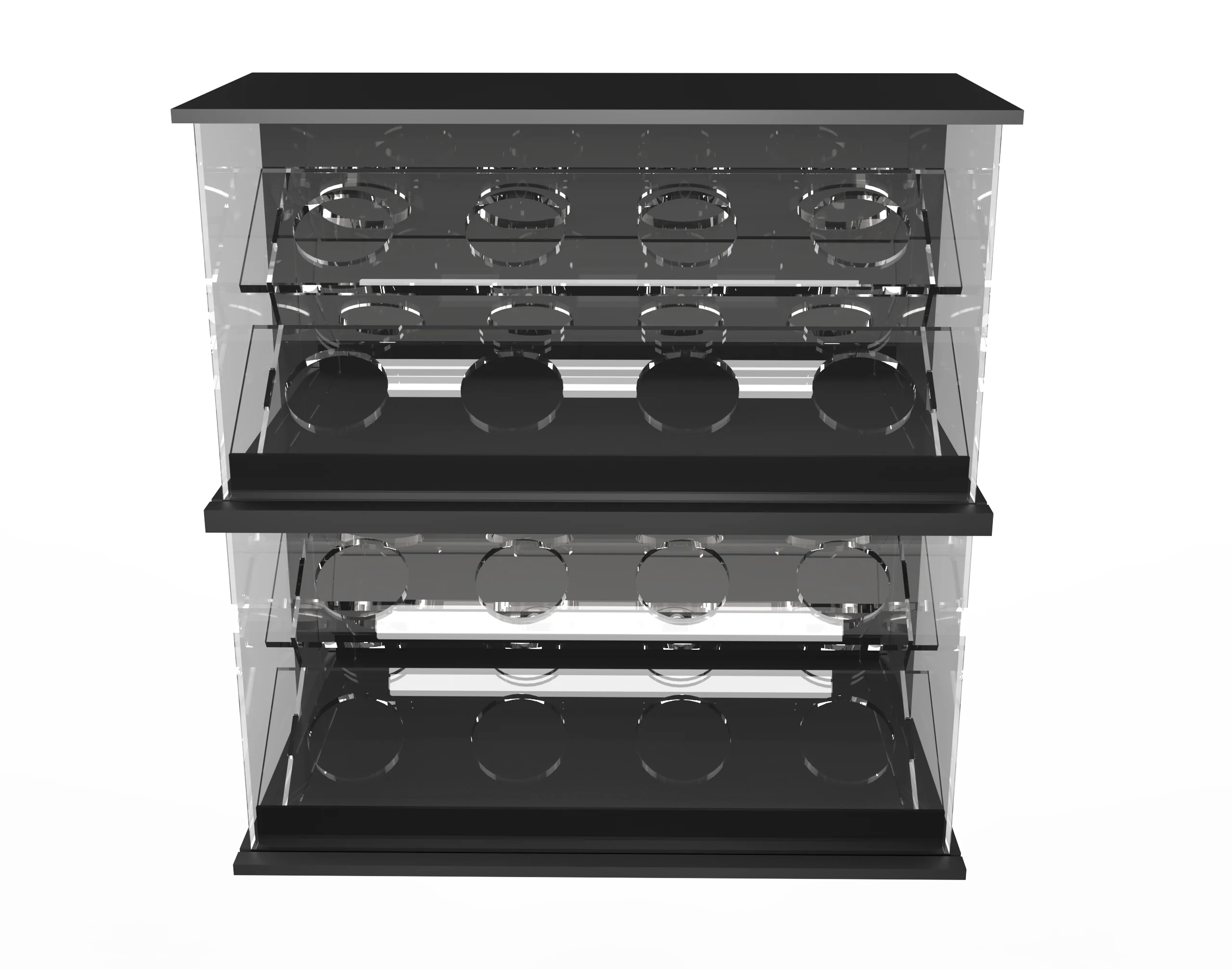 beyscollector beys MODEL 2 MFB BX BB Acrylic Display Case for Collectibles Assemble Clear Dustproof Display Box