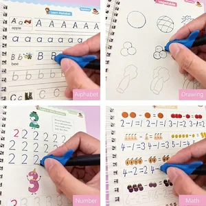 Yeniden kullanılabilir Defterini Çizim Oyuncak Çocuklar için, Montessori Kalem Kontrolü, Eğitim, Yazma, Etiket, Oyuncak, Öğrenme, Eğitici Hediye Çocuklar №5 yazmayı öğrenmek için satışların ilk 10'u