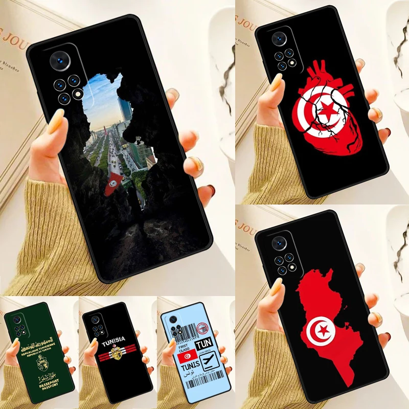 

Tunisia Flag Map Case For Samsung Galaxy S24 Plus S23 S20 S21FE Lite S22 Ultra Note 20 S8 S9 S10 Phone Coque