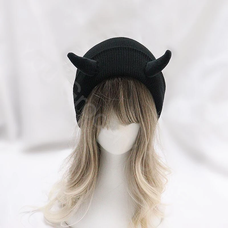 Anime Cap Unisex Daily Hat Adult Kids Cartoon Embroidered Knitted Hat Halloween Cosplay Prop Christmas Gift