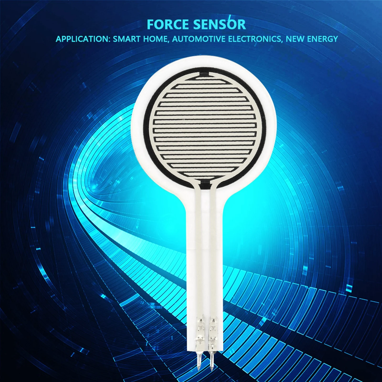 MD30-60 Thin Film Pressure Sensor Force Sensor 0~30KG Diameter 30mm