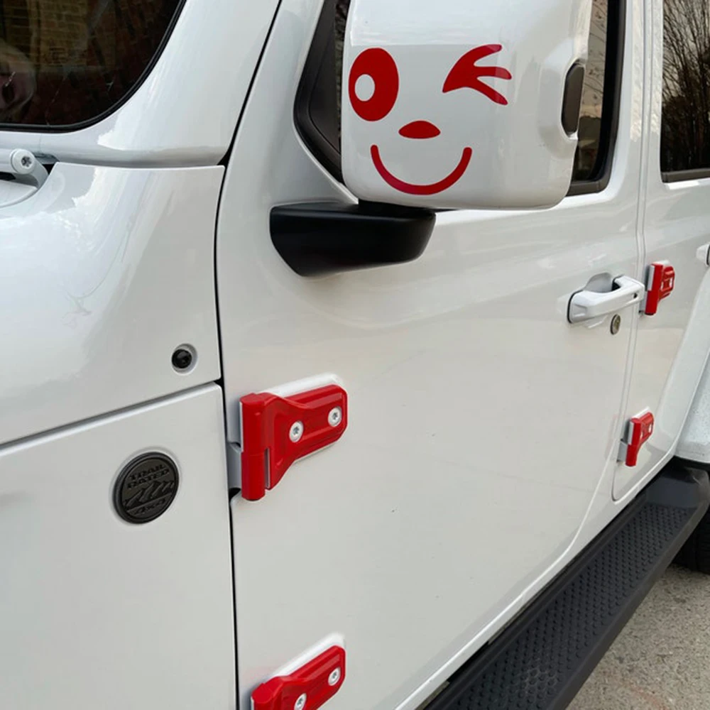 Funny 2 Winking Smile Side Mirror Sticker Decal Winking Smile Tail Light Stickers Decals Car Auto Vehicle Vinyl Watreproof