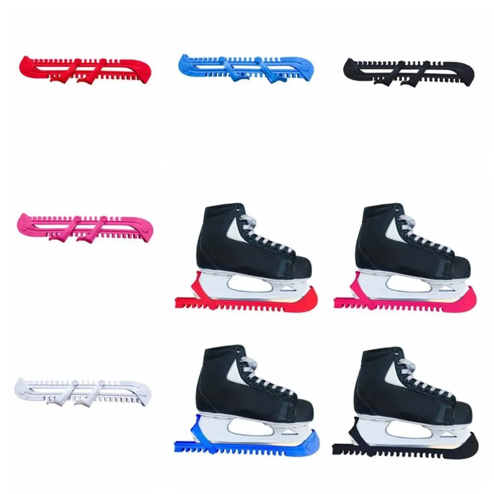 Adjustable Skating Shoes Blade Covers Wear-Resistant Universal Ice Skate Blade Guards Portable Non-Slip