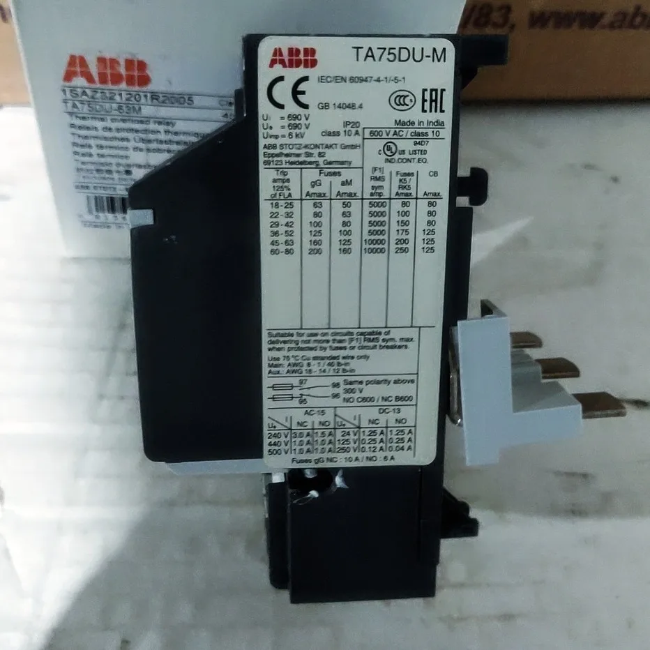 ABB TA75DU63M 45-63A