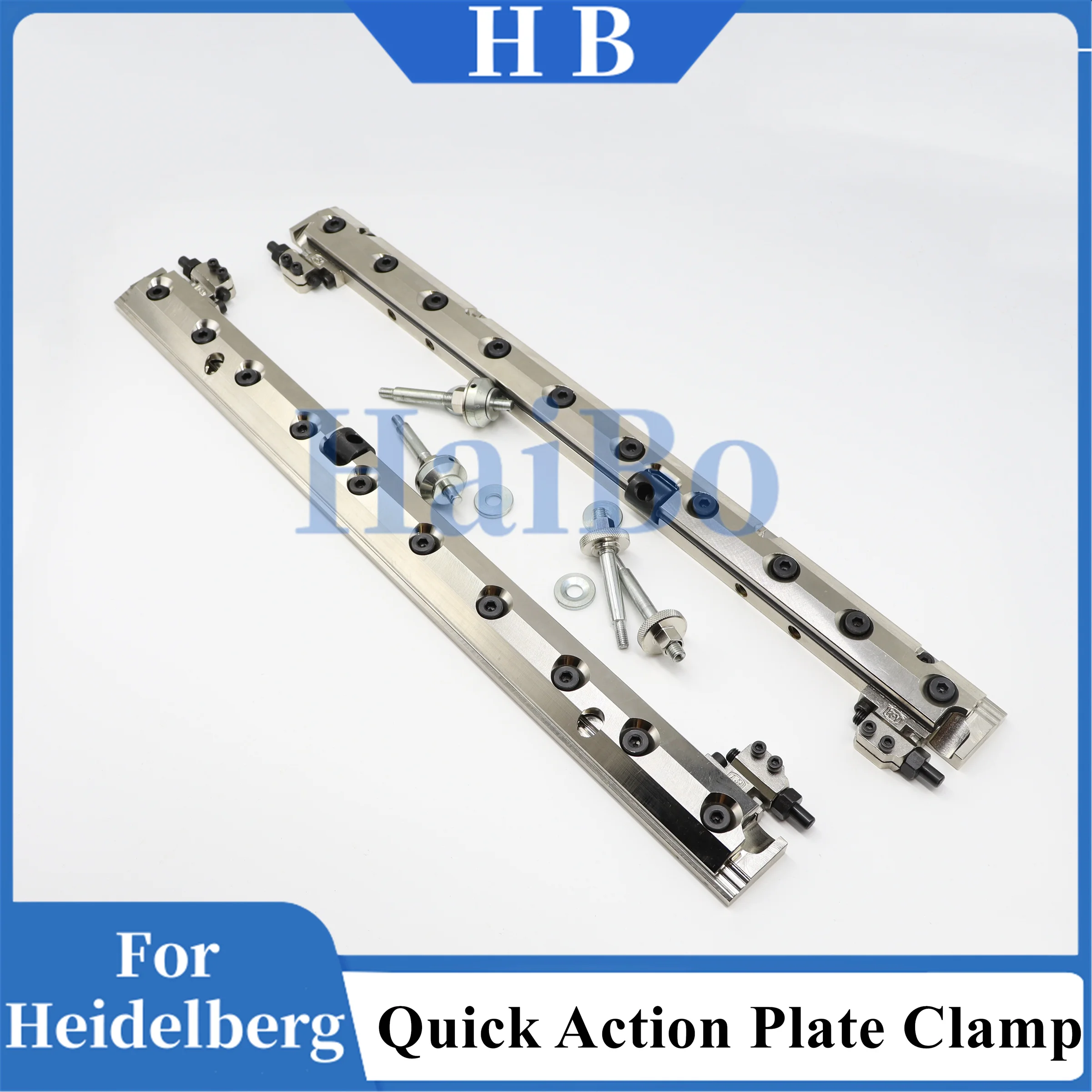

HaiBo Best Quality 1 Set GTO52/46 Quick Action Plate Clamp for Heidelberg GTO Offset Printing Machinery Accessories Plate Clamp