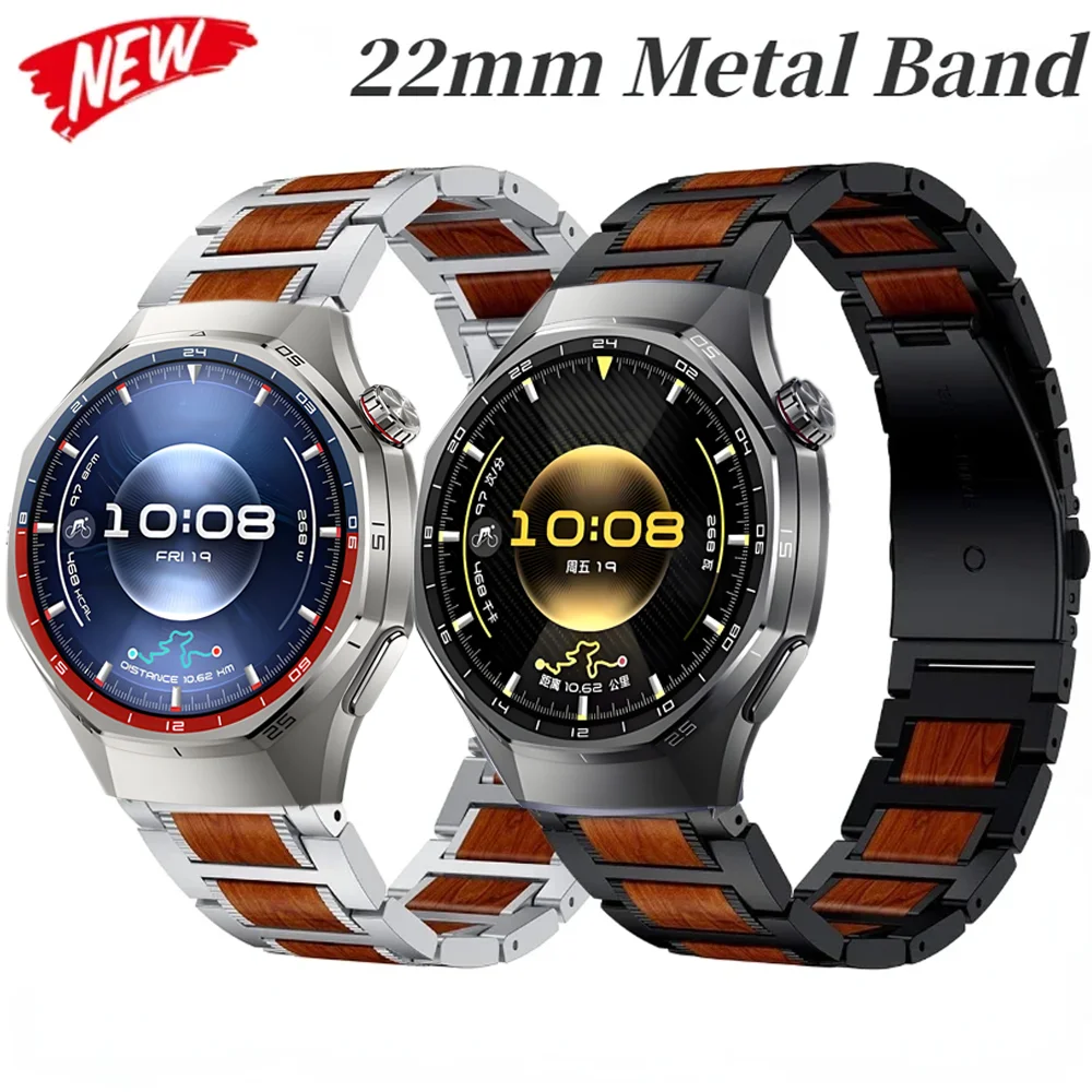 22Mm Metal Rosewood… - image