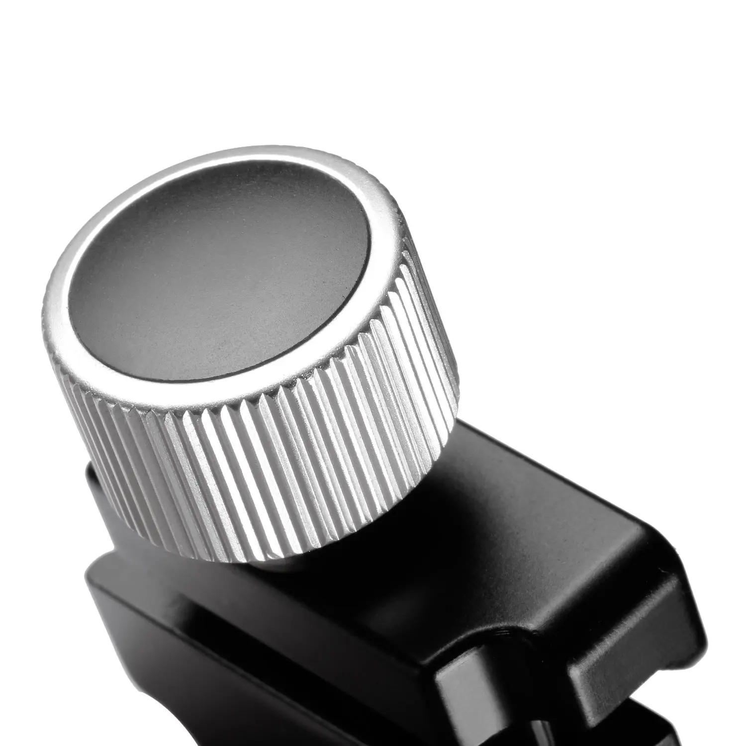 Neewer アルミニウム スクリュー ノブ クランプ QR プレート用互換ミニ クイック リリース クランプ (38mm)