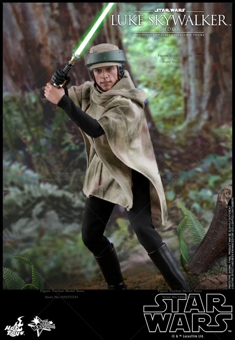 HT HotToys 1/6 MMS517 Luke Skywaker Collectible Action Figure Star Wars Brave Boy Delicate 12