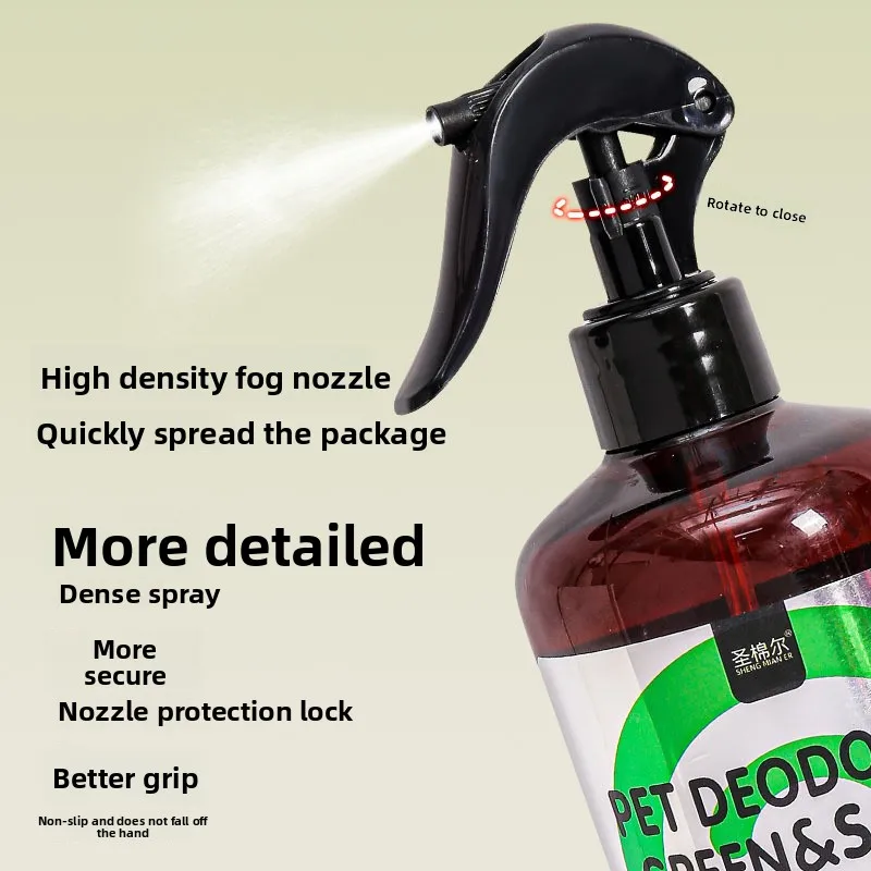 Pet deodorizing spray deodorizing indoor toilet spray deodorizing dog urine odor and cat litter basin spray view 2