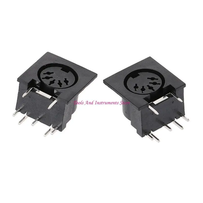 10 pezzi/set pannelli PCB Connettore femmina Din5 Din 5-pin DS-5-01 MIDI C7AC