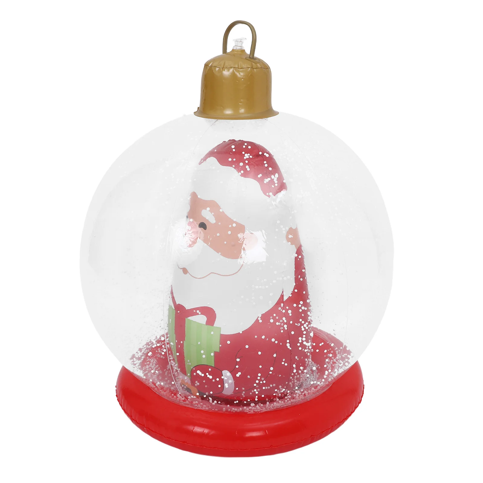 

23.6 Inflatable Christmas Ball LED Lights PVC Weatherproof Easy Install Outdoor Decor Holiday Inflatables Christmas Inflatables