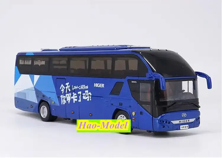 

1:42 For KLQ6125B H92 Alloy Model Bus Diecast Metal Boys Toys Kids Birthday Gifts Hobby Display Ornaments Collection Blue