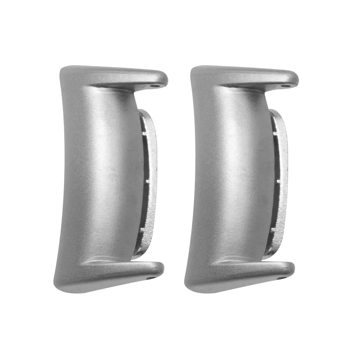 2Pcs Premium Stainless Steel Watch Band Connector for 2 Smartwatch Secure Compatible with Leather Silicone view 4