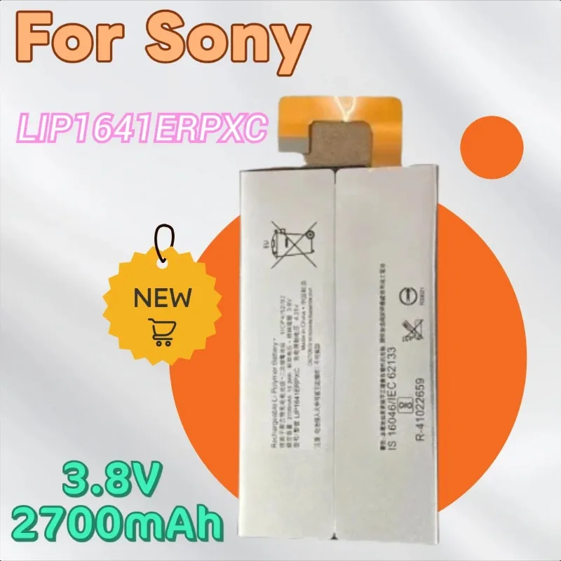 

New 3.8V 2700mAh Replacement Mobile Phone Battery LIP1641ERPXC for Sony XPERIA XA1 Ultra G3221 G3226 G3212 G3223 High Quality