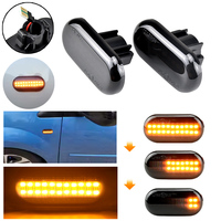 For Dacia Duster Dokker Lodgy Renault Megane 1 Clio1 2 KANGOO ESPACE Smart Fortwo 453 Led Dynamic Side Marker Turn Signal Lights