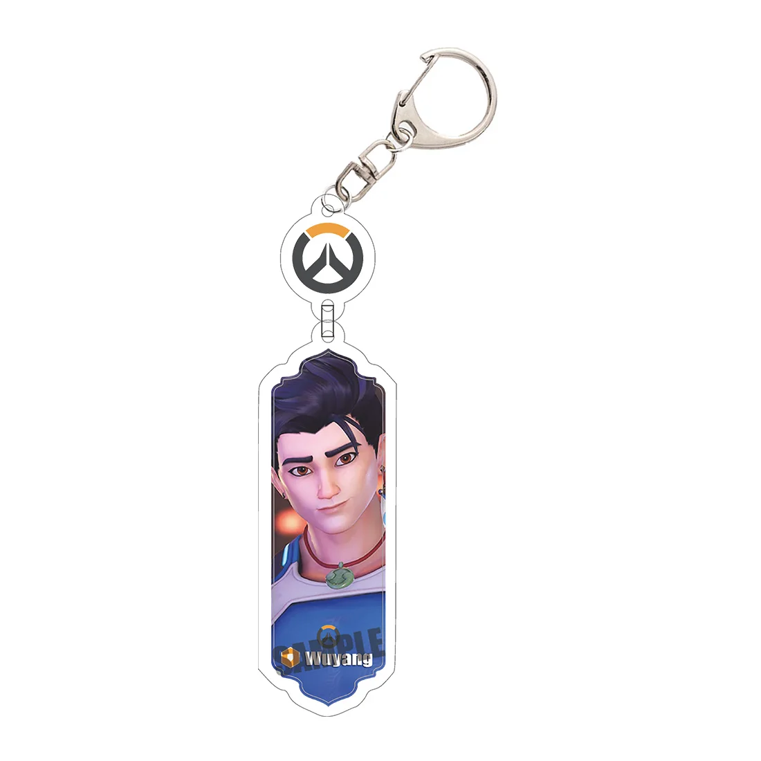 Anime D.Mon Overwatch 2 Sigma Zarya D.Va Sojourn Tracer Kiriko Ana Ashe Cassidy Genji Pharah Lúcio Juno Chibi Acrylic keychain