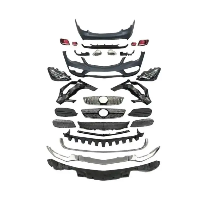

Facelift body kit E class coupe W207 E200 E260 2010-2013 upgrade 2014-2017 bodykit front rear bumper grille