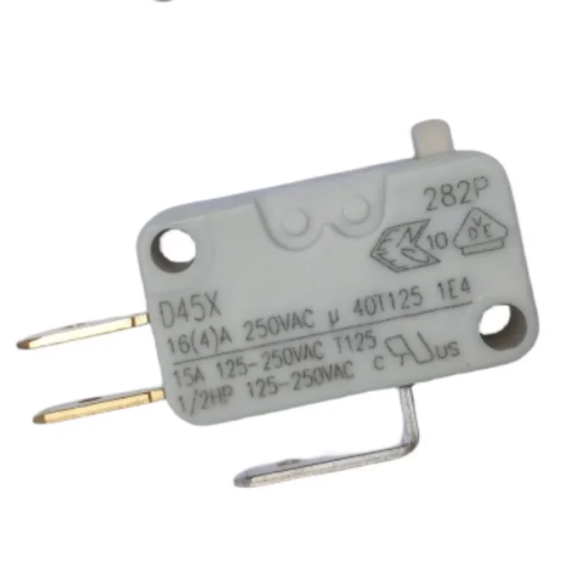 16A 250VAC 45X صغير إعادة تعيين الروك مع مقبض طويل/بدون مقبض طويل إعادة تعيين السفر الحد microswitch 16A250V