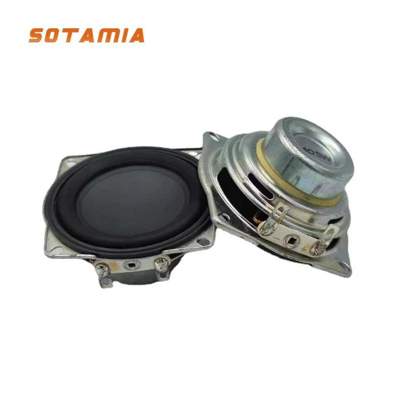 Sotamia 2pcs 1,5 inch 42mm Voll bereich Audio-Lautsprecher 4 Ohm 5w 16 Core Bluetooth-Lautsprecher pu Seite Hifi-Lautsprecher DIY hm Harman