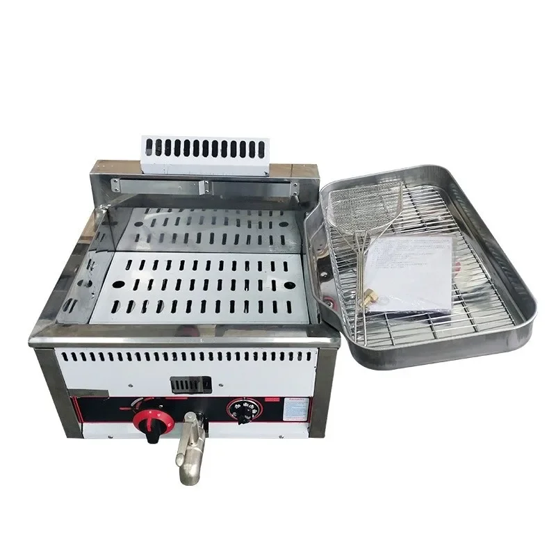 17L gas fryer temperature controlled commercial