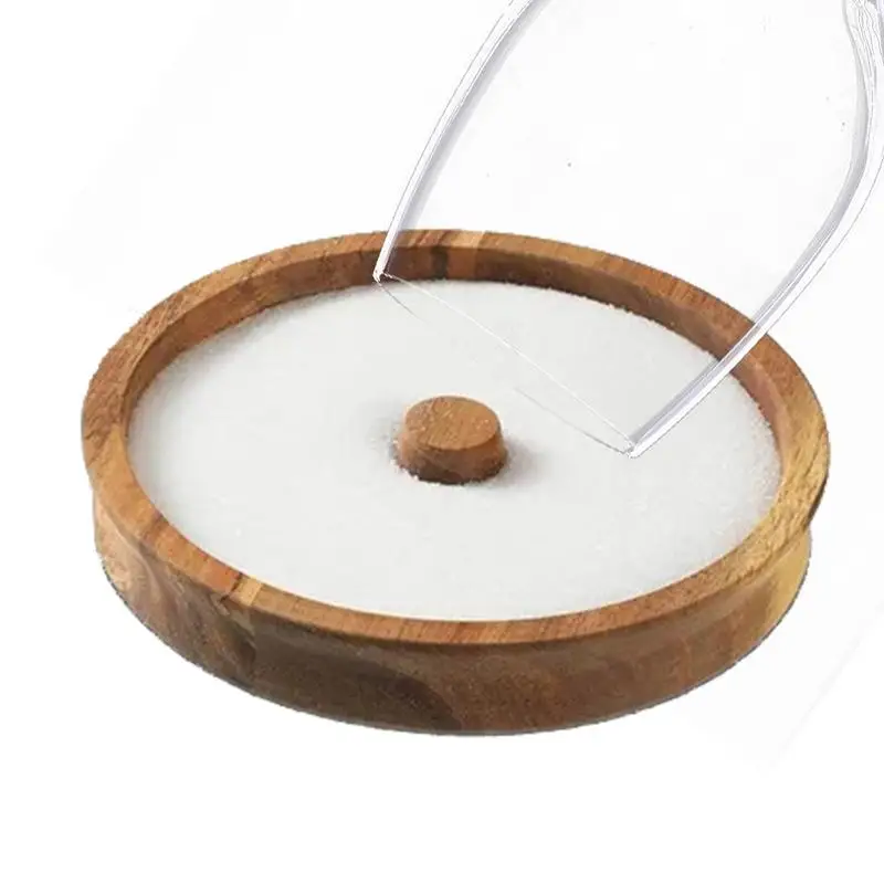 Recortadores de cócteles para bebidas, recortador de azúcar de madera multiusos, Adder de azúcar para cóctel, Margarita, sal, plato, accesorios de Bar