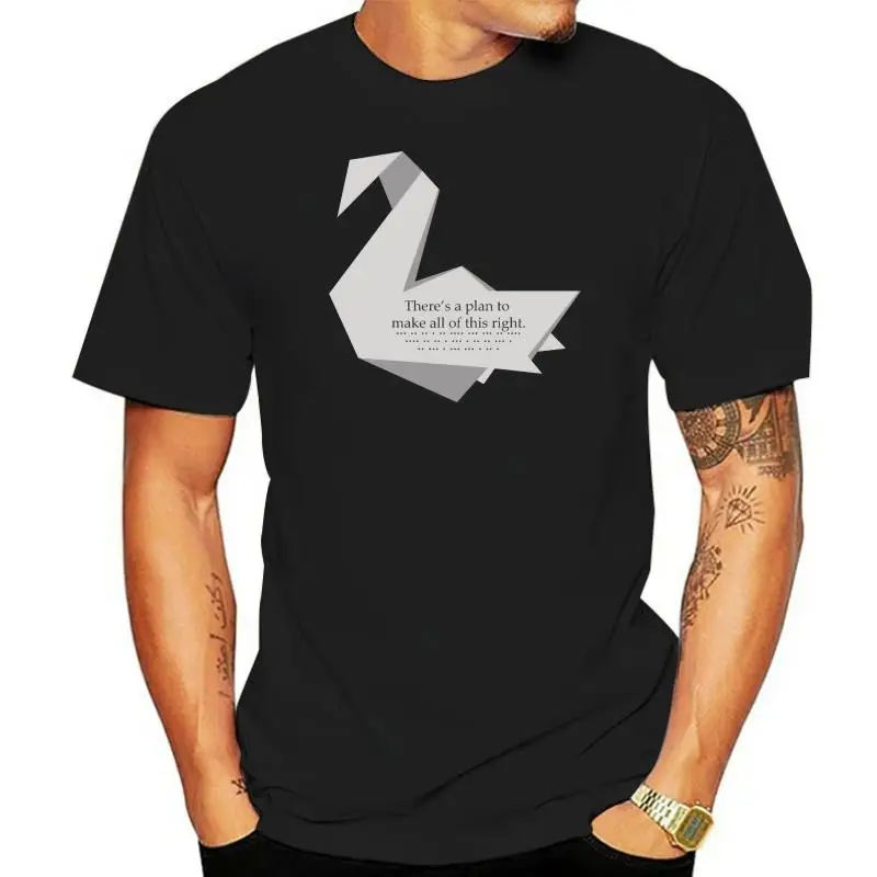 Prison Break Origami Swan Michael Scofield Plain Color Men's T-shirt Gift