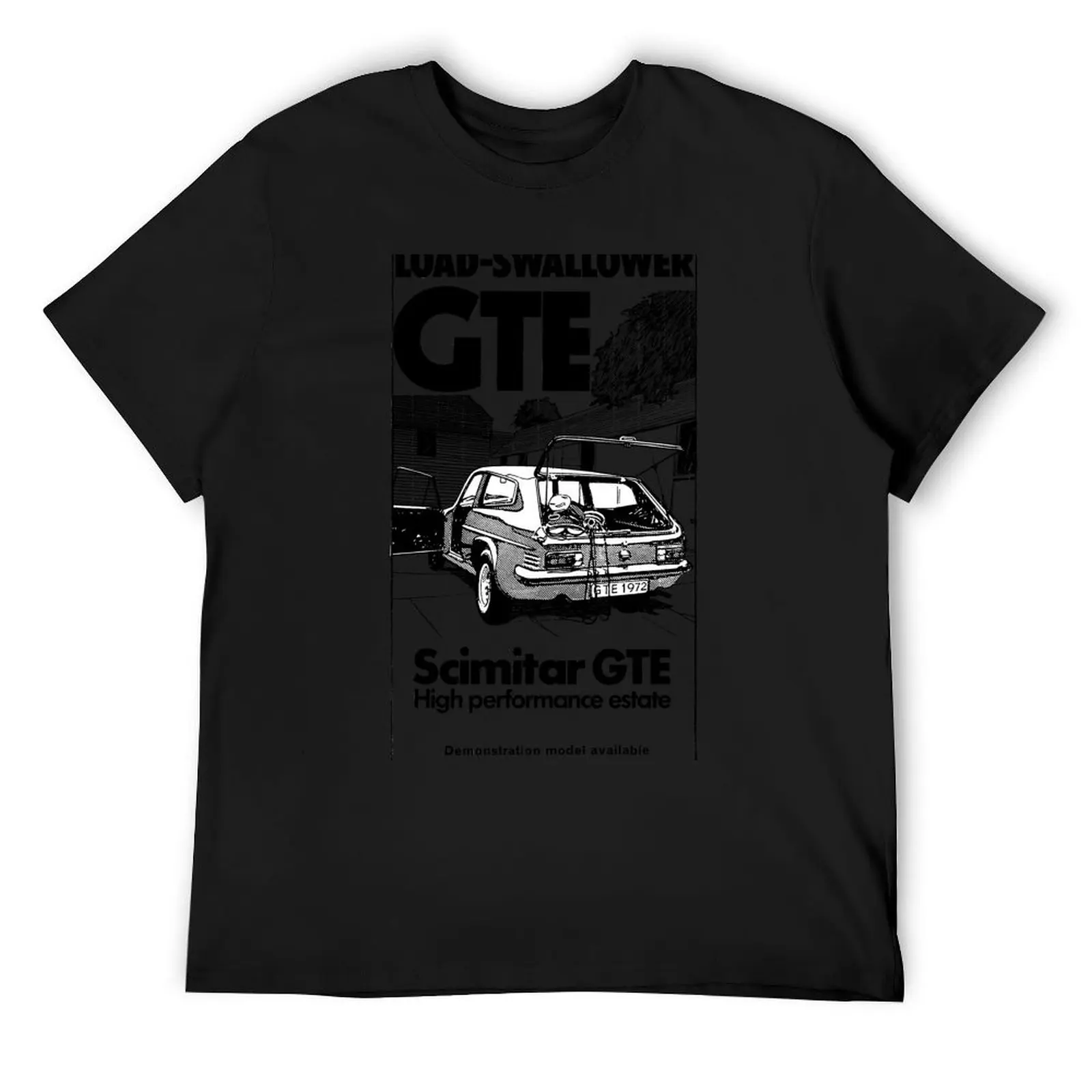 

RELIANT SCIMITAR GTE T-Shirt oversized graphic tee anime clothes Clothing mens graphic t-shirts hip hop