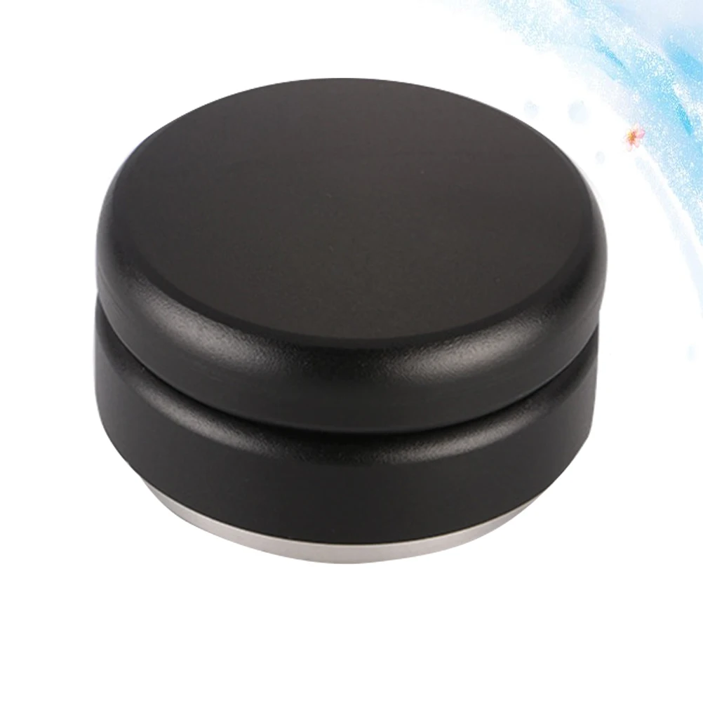 

Adjustable 54Mm Metal Coffee Tamper Macarons Shape Espresso Pressing Hammer Corrosion Resistant Safe For Home Cafe Bar