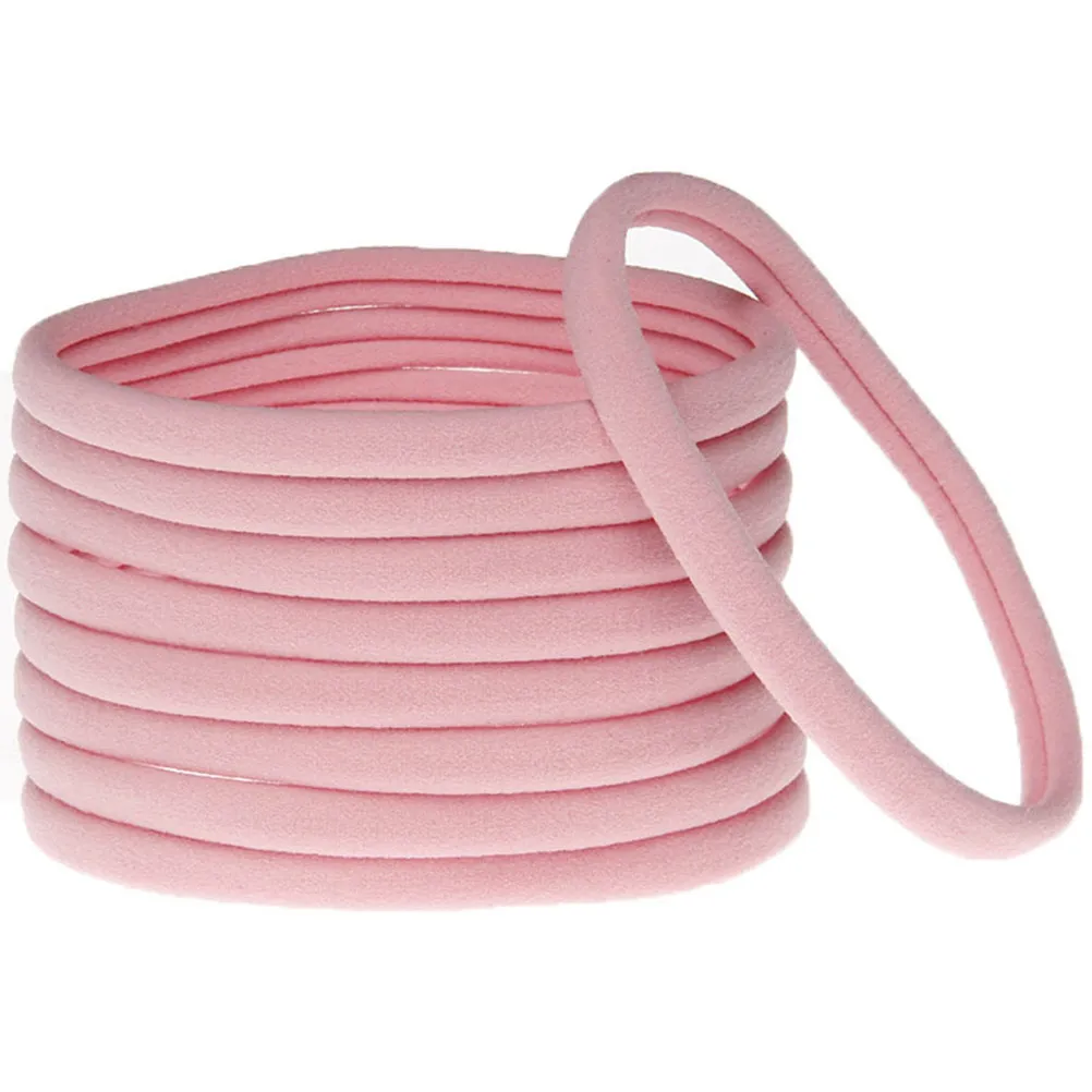 

36Pcs Hair Ties for Women Girls Seamless Elastic Nylon Band Soft Comfortable Stretchy Hair Rings Cute Decorative Accessories