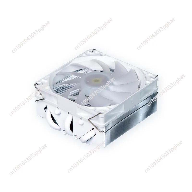 XGS-G53W pure white cpu lower pressure radiator 1700 five heat pipes are suitable for ITX/MATX axp90 small chassis