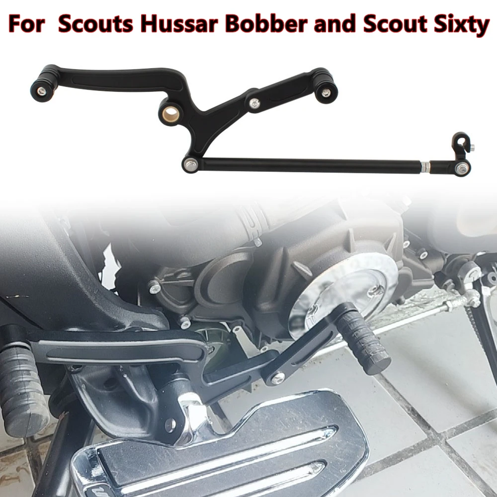 For Indian Scouts Hussar Bobber and Scout Sixty Motorcycle Shift Linkage Rod&Gear Shift Lever&Shift Rocker Arm