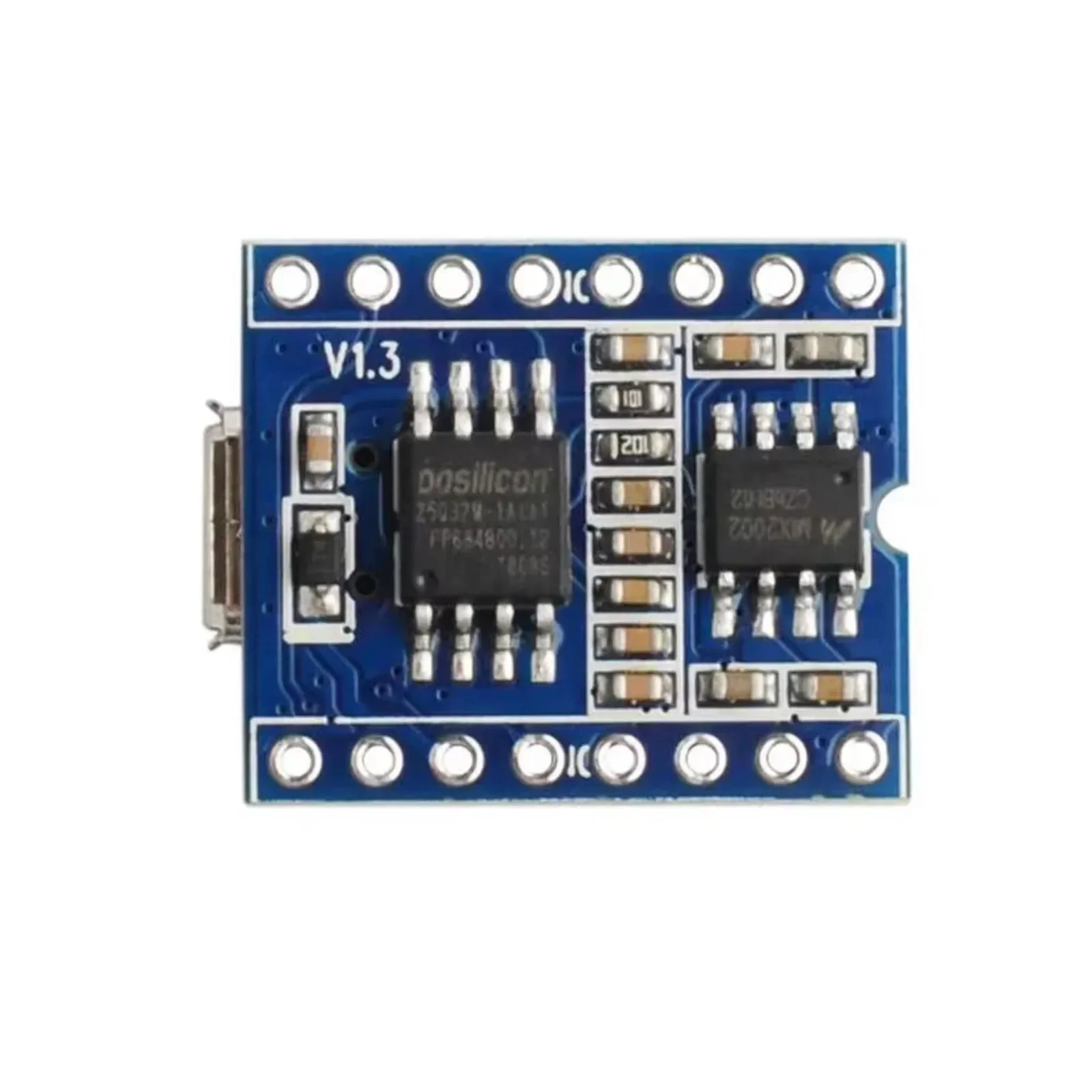 BY8301 16P Audio Serial Voice SPI Flash MP3 Module 3W Amplifier Micro USB Interface Board Compatible with Arduino ESP32 Setup