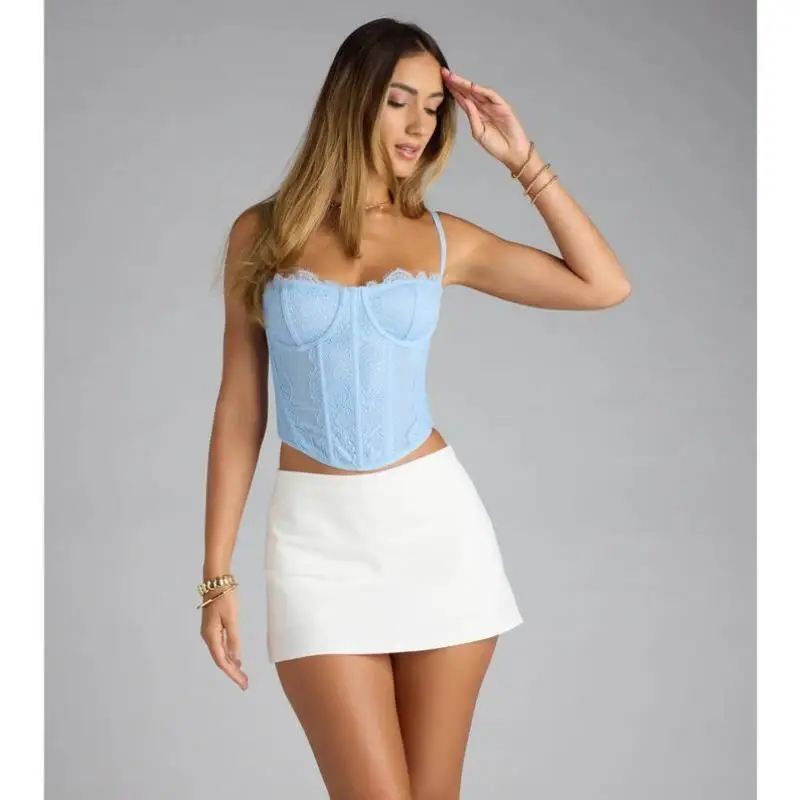 

High Waist Polka Dot ort Skirt Men's Casual Sportswear Set Spring Autumn Season Seven Sve Length Faionable Men's Outfit