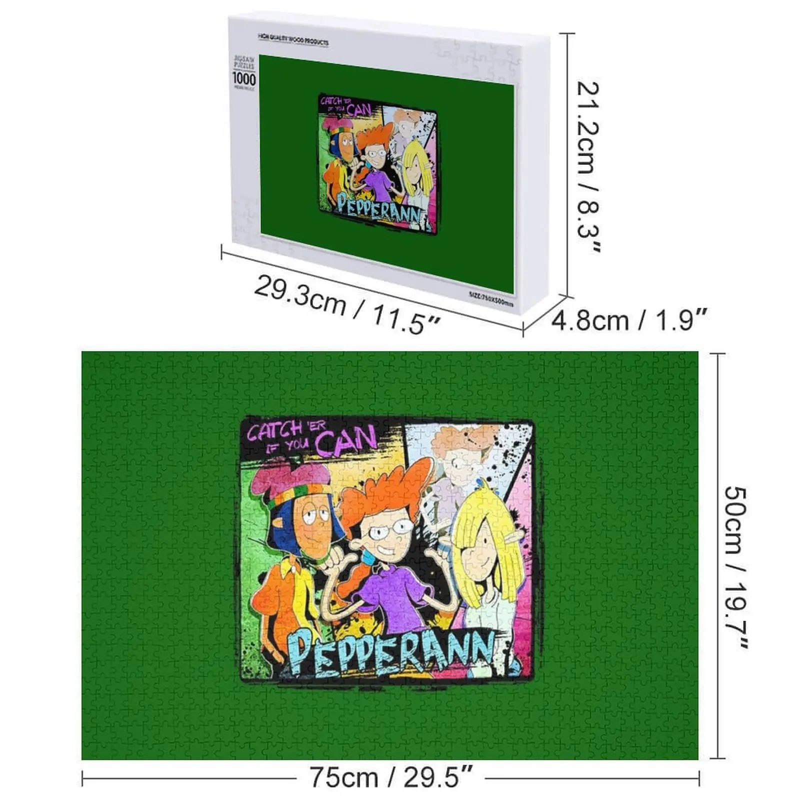 Pepper Ann Jigsaw Puzzle Anime Scale Motors Regali di Natale Puzzle personalizzato