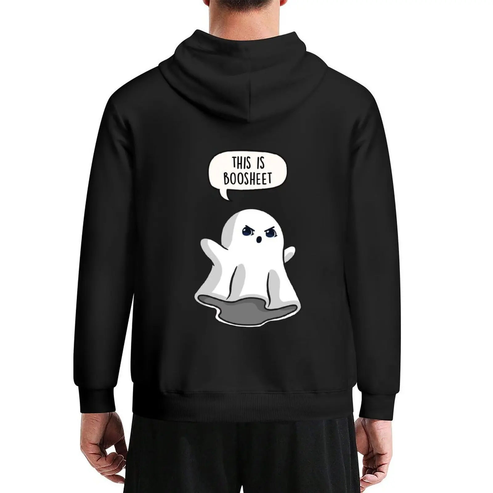 

This is Boosheet - Ghost pun Hoodie men clothes graphic t shirts men male clothes hoodie man