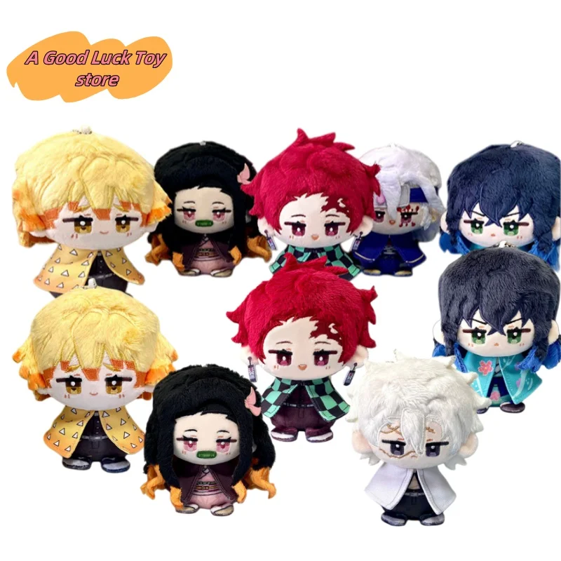 

New Demon Slayer Cotton Plush Doll Agatsuma Zenitsu Anime Peripherals Ornament Cute Stuff Cartoon Kawaii Festival Birthday Gifts