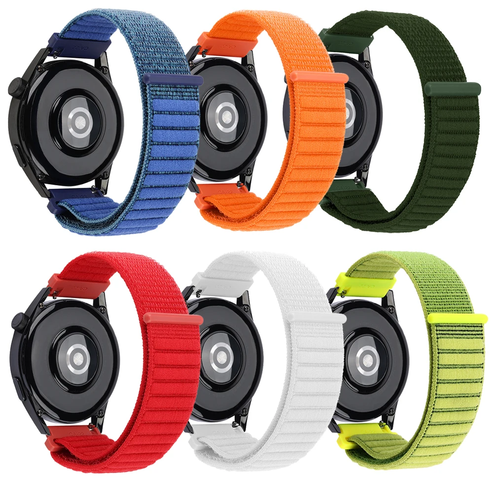 22mm Loop Nylon Watch Strap For Amazfit Balance 3 For Amazfit Balance 2 Cheetah 2 Ultra/Active Max/Ultra Braided Band Bracelet