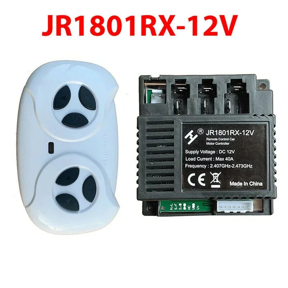 1 Set JR1801RX-12V Children\'s Electric Vehicle Bluetooths Remote Control Receiver JR Remote Control Smooth Start Controller