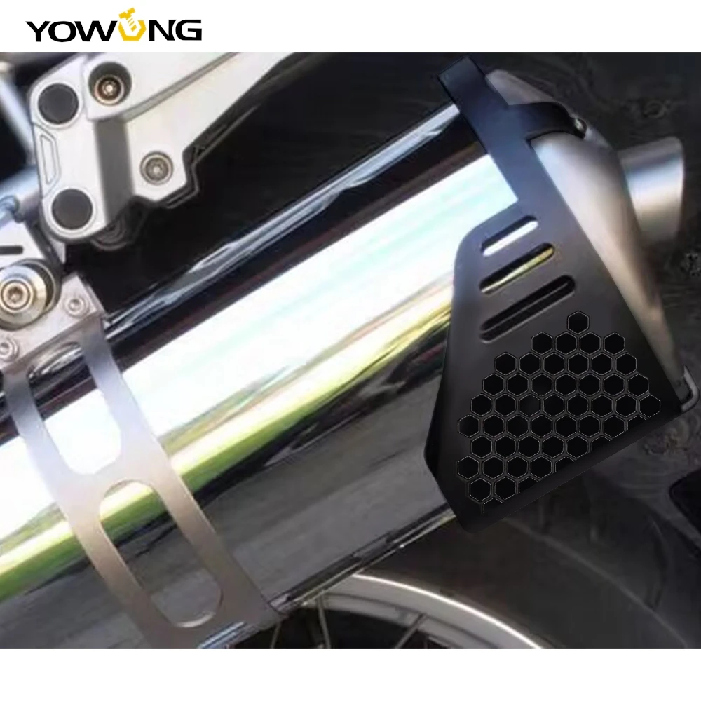 Rear Exhaust Pipe Muffler Anti Drop Falling Guard Protection For BMW R 1200 GS R1200GS LC R1250GS Adventure 2004-2013 2012 2011