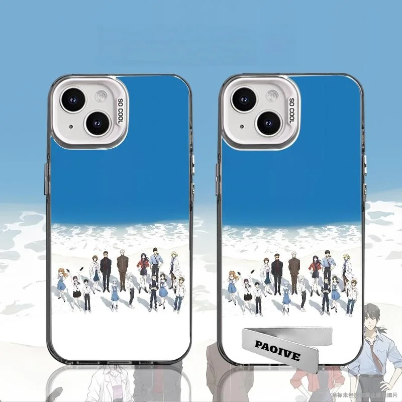 Japan Anime mecha Full staff group photo Phone Case for Samsung Galaxy S22 S23 S24 S25 S26 Ultra Plus Beach photography Cover