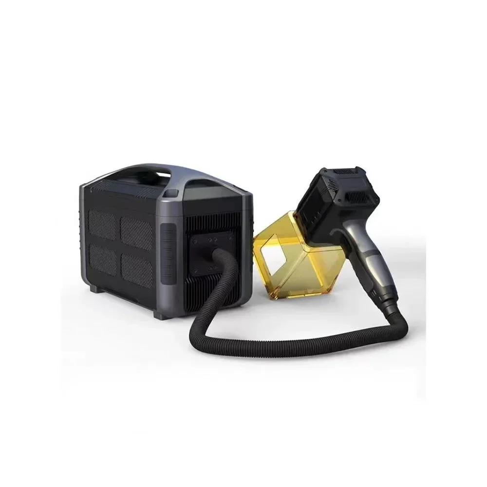 

Portable Fiber Marking Machine 20w 30w Mini Handheld Engraving Machine Metal Qr Code Image Etching Mark Printing Mark