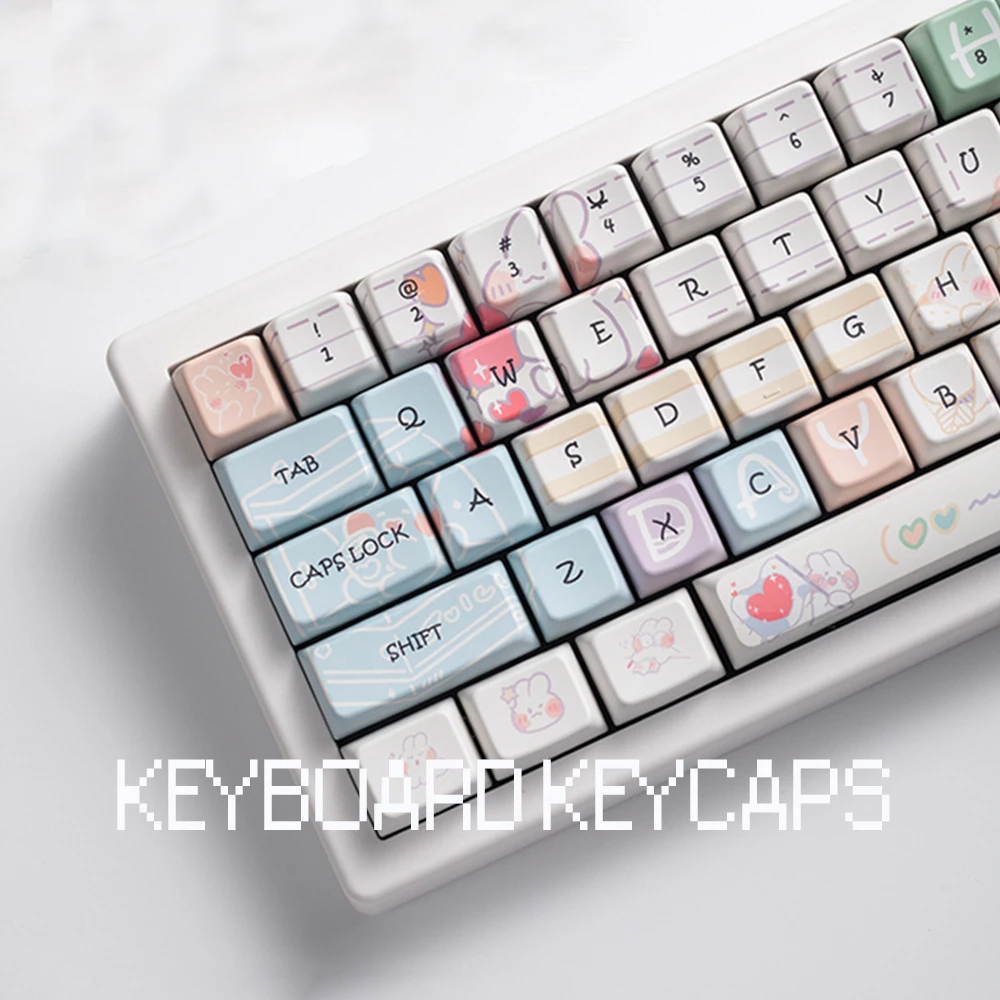 

171 Keys SHOUZHANG MDA Profile PBT Keycaps Custom Cute Keycaps for Mechanical Keyboard Sublimation Keycap