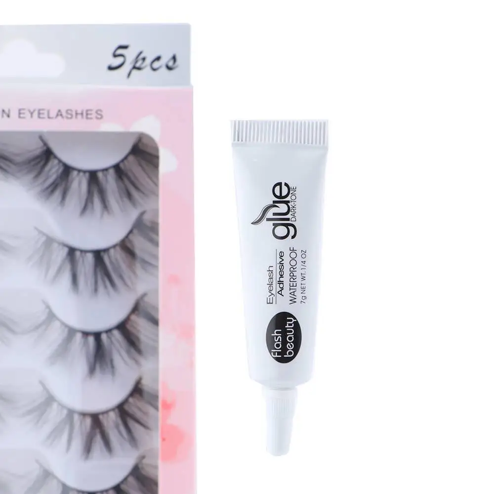 7g Professional Strong Safe Waterproof Moderate Double Eyelid Glue Flase Eyelashes Glue Eyelash Adhesive Eye Makeup Tools