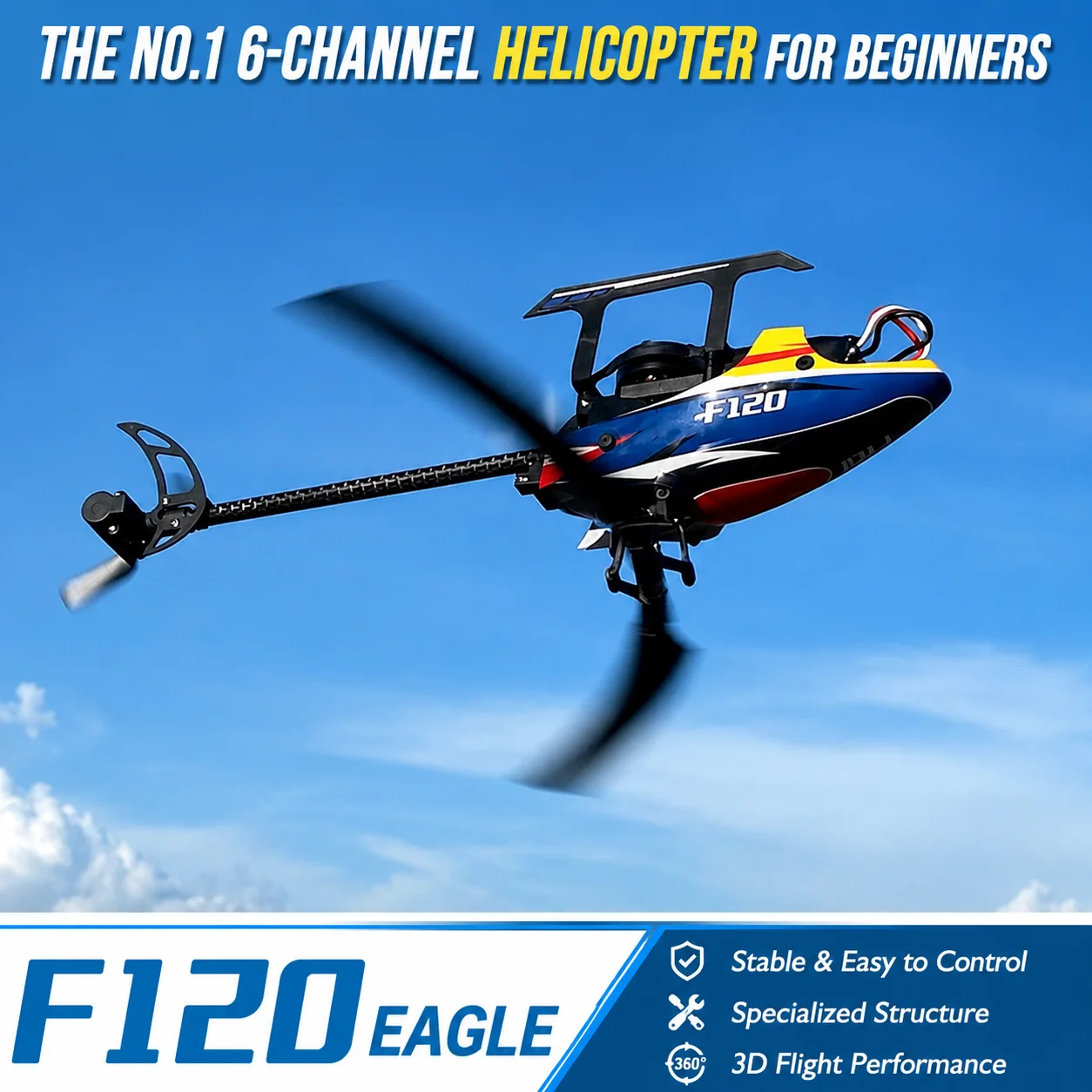 طائرة هليكوبتر يو شيانغ F120 ب - مراجعة Rc Hobby Direct وسعره