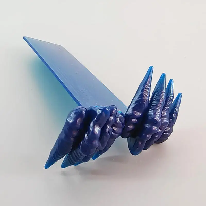 اليدوية الراتنج هالوين المرجعية ، الحلي رف الكتب ، حامل صفحة اليد ، الرعب ، شيطان زاحف ، كول