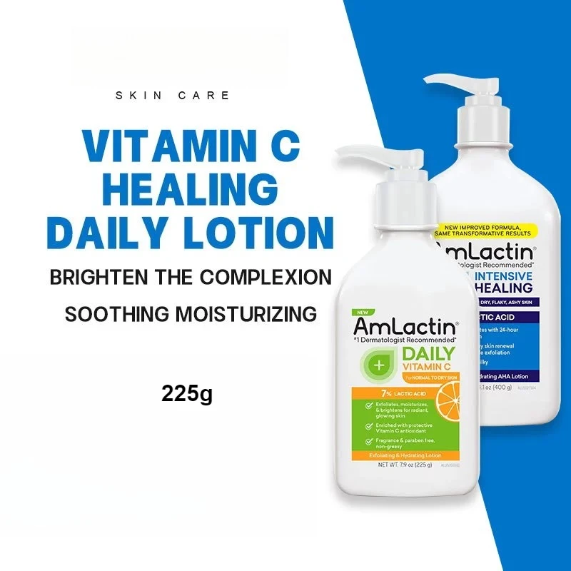 

AmLACTIN Daily Nourish Body Lotion,Intensive Healing Body Lotion for Dry Skin Smoothe Exfoliator and Moisturizer Body Creams
