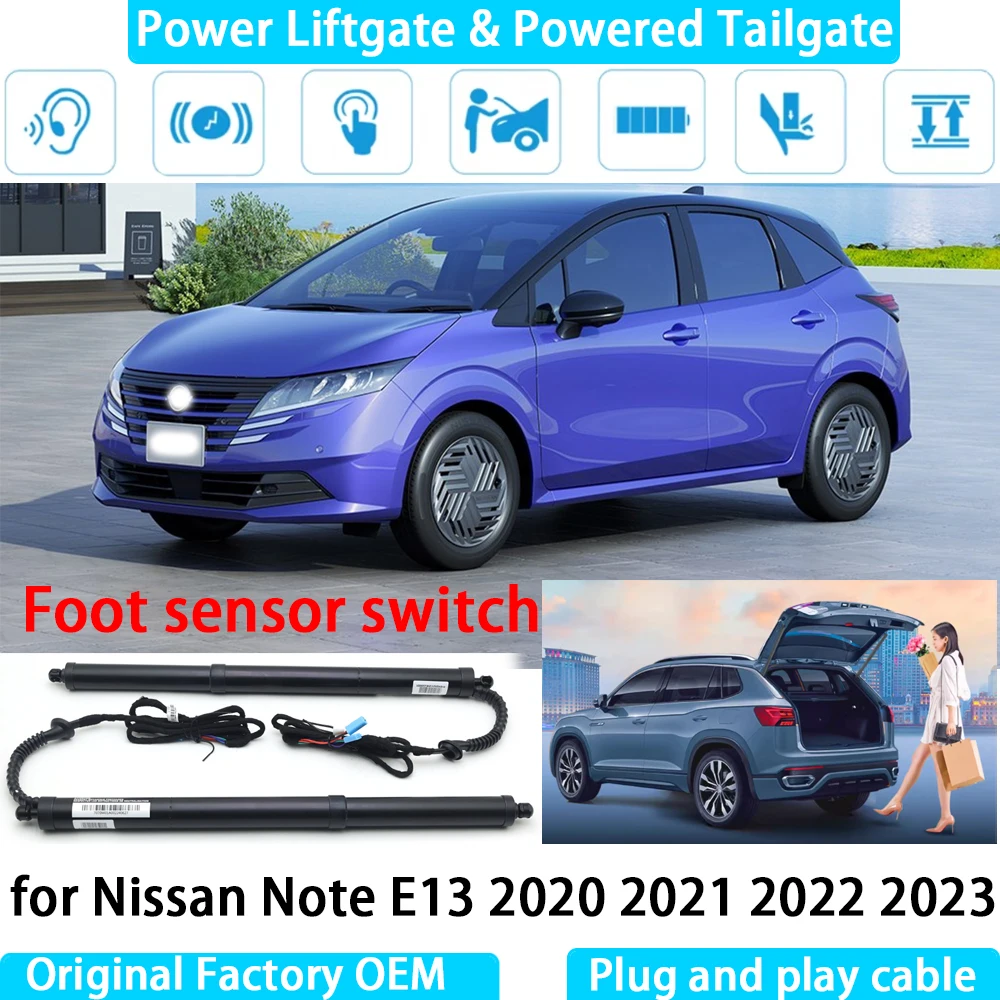 

for Nissan Note E13 2020 2021 2022 2023 2024 2025 Automatic Electric Power Liftgate Powered Tailgate Strut Tail Gate Lift System