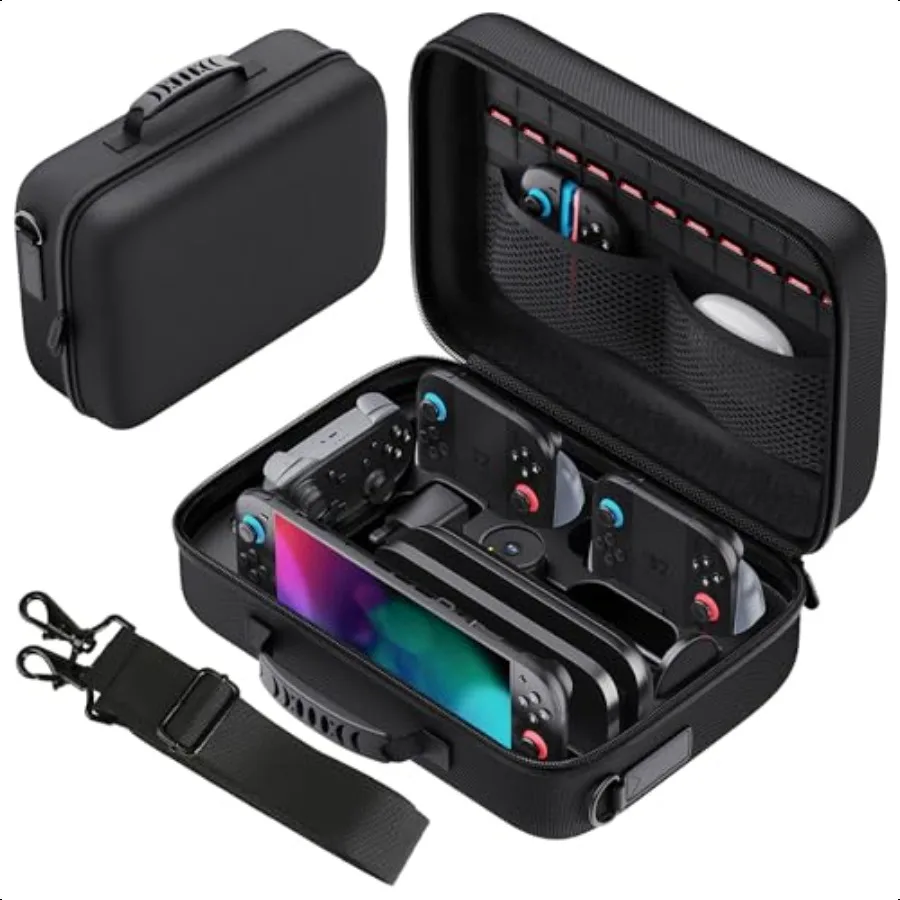 

Storage Case for Switch 2Protective Hard Travel Carry Case for Switch 2 Camera Console Pro Controller and Other Switch 2 Accor